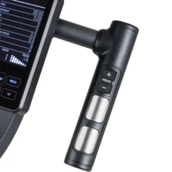 Vélo d'appartement connecté pour entraînement de vitesse avec programmes de fitness multiples - Sangles de poitrine