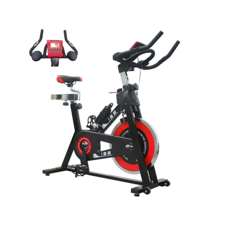 Vélo d'appartement de spinning home-gym avec écran d'affichage LCD