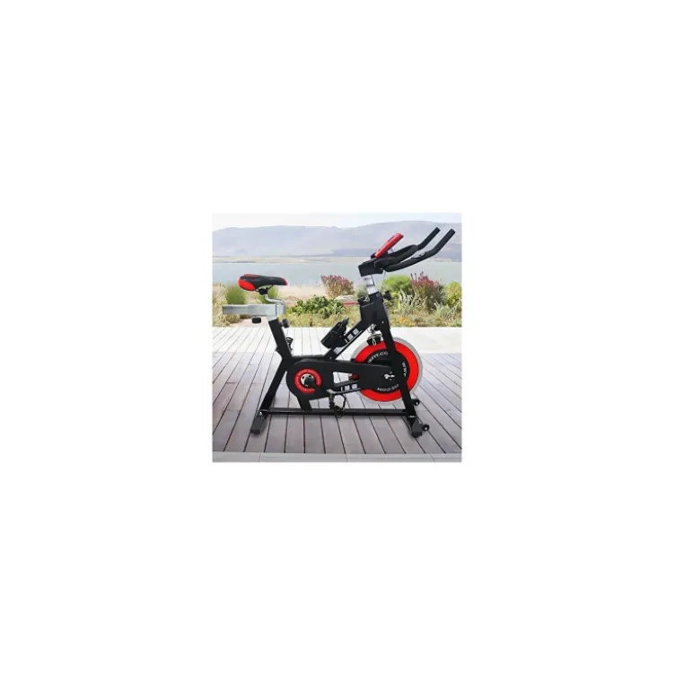 Vélo d'appartement de spinning home-gym avec écran d'affichage LCD