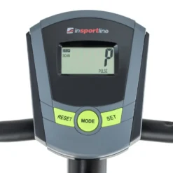Vélo d'appartement Ellare II avec volant d'inertie de 5 kg avec poignées antidérapantes - Résistance électronique