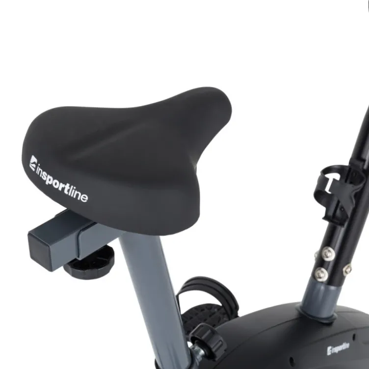 Vélo d'appartement Ellare II avec volant d'inertie de 5 kg avec poignées antidérapantes - Résistance électronique