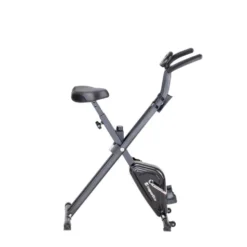 Vélo d'appartement ergonomique avec structure pliable pour training de cardio complet - Sangles de pédale réglables