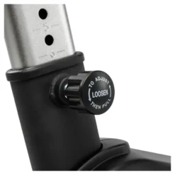 Vélo d'appartement Hammer avec ordinateur de bord LCD - Volant d'inertie de 12 kg et selle ajustable - 20 niveaux d'entraînement