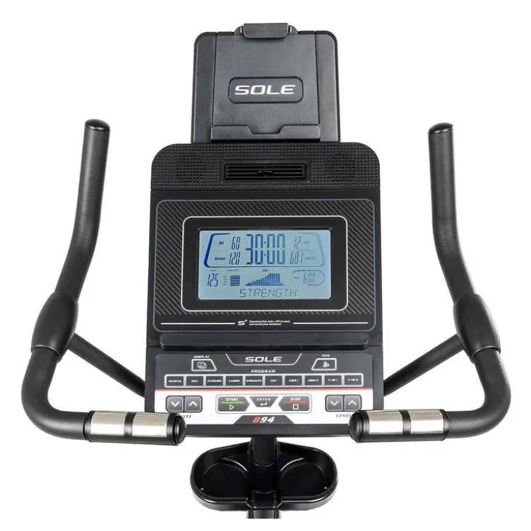 Vélo d'appartement Hammer avec ordinateur de bord LCD - Volant d'inertie de 12 kg et selle ajustable - 20 niveaux d'entraînement