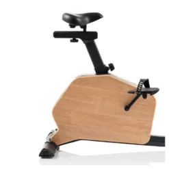 Vélo d'appartement Hammer en bois noble avec 16 niveaux de résistance et roue d'inertie de 8 kg
