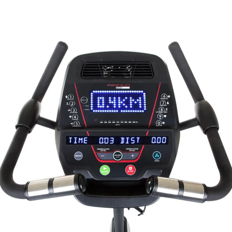 Vélo d'appartement haut de gamme avec générateur intégré et écran LED complet - 200 watts max - UB 8000
