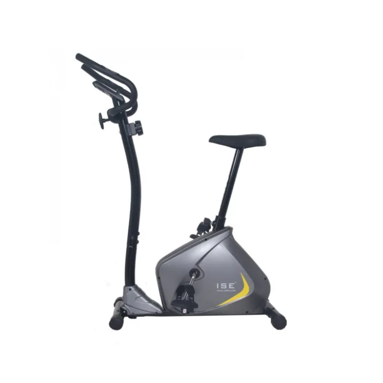 Vélo d'appartement haute qualité ergonomique avec roues de transport et selle ajustable