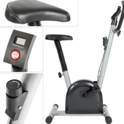 Vélo d'appartement home-gym avec écran d'affichage LCD