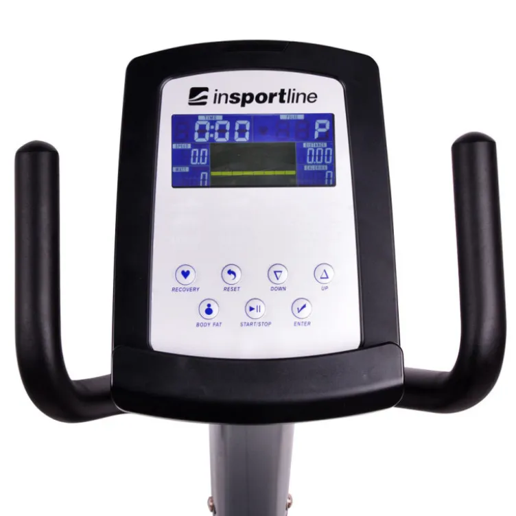 Vélo d'appartement InCondi R60i avec châssis stable et écran de contrôle LCD rétroéclairé - Profil utilisateur