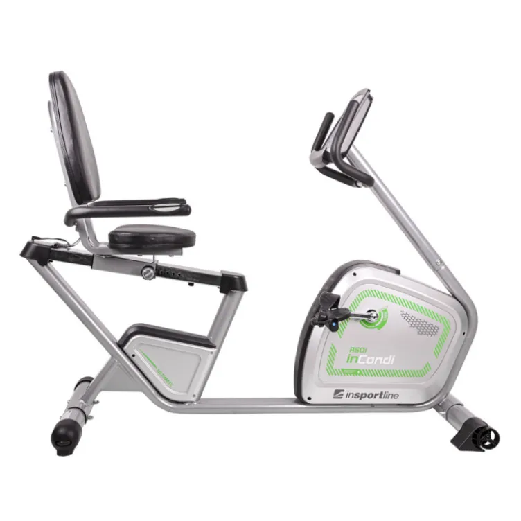 Vélo d'appartement InCondi R60i avec châssis stable et écran de contrôle LCD rétroéclairé - Profil utilisateur