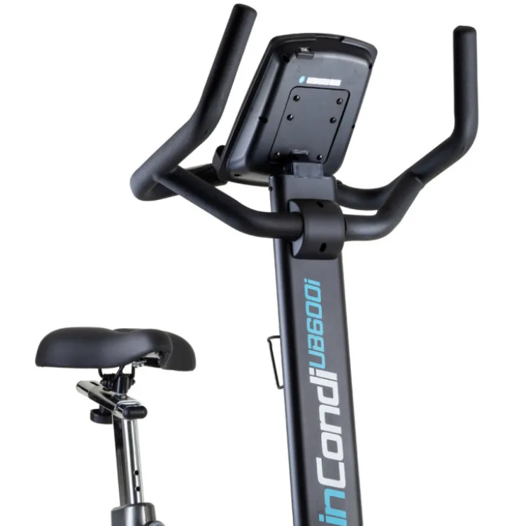 Vélo d'appartement InCondi UB600i avec ceinture de fréquence cardiaque pour entraînement complet de la condition physique