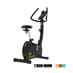 Vélo d'appartement InCondi UB45i II avec siège multi réglable et poignées avec surface antidérapante - Connexion Bluetooth