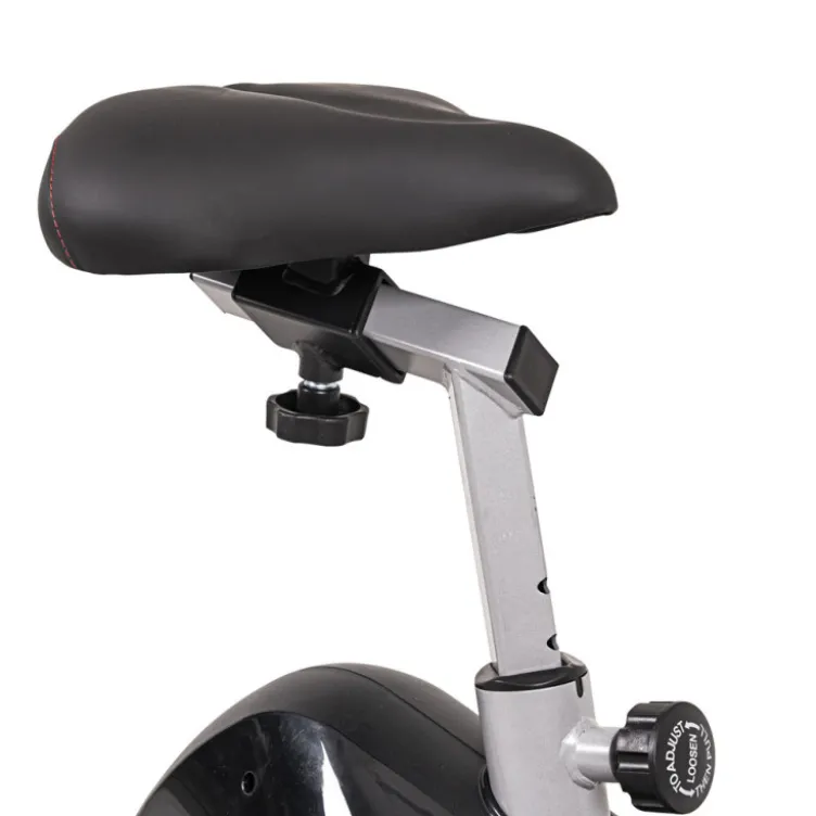 Vélo d'appartement InCondi UB45i II avec siège multi réglable et poignées avec surface antidérapante - Connexion Bluetooth