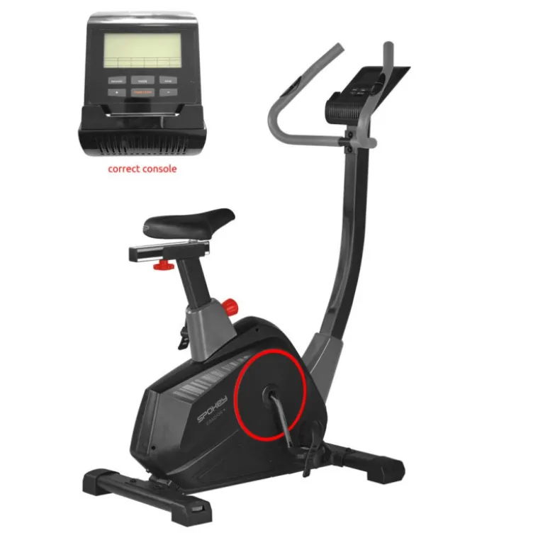 Vélo d'appartement magnétique GRADIOR+ avec selle et volant ajustable