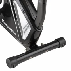 Vélo d'appartement Petyr UB compact avec système de freinage magnétique - Poignées avec moniteur de fréquence cardiaque