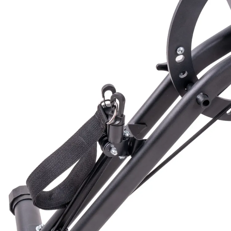 Vélo d'appartement pliable Xbike Max avec volant d'inertie de 3 kg et élastiques de résistance pour bras et jambes