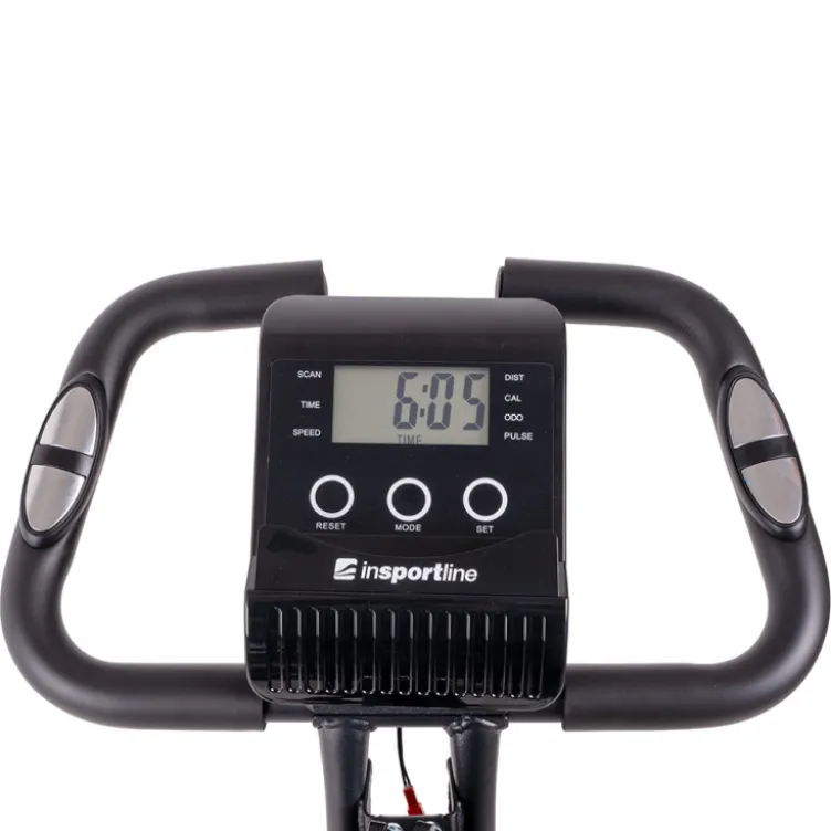 Vélo d'appartement pliable Xbike Max avec volant d'inertie de 3 kg et élastiques de résistance pour bras et jambes