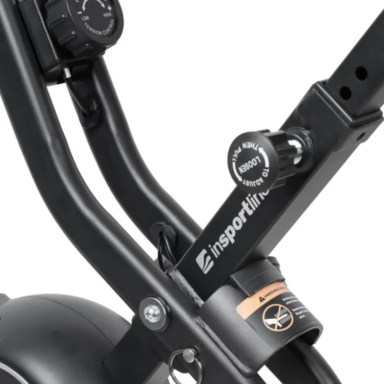 Vélo d'appartement pliable Xbike Lite avec siège ergonomique réglable pour cardio à domicile - 16 niveaux