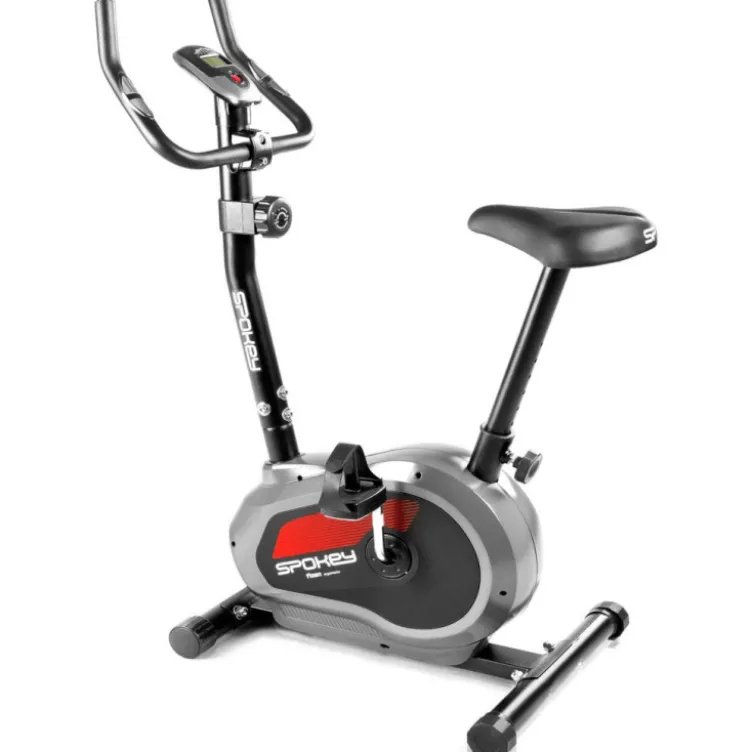 Vélo d'appartement pour entraînement de cardio-training équipé d'un capteur cardiaque