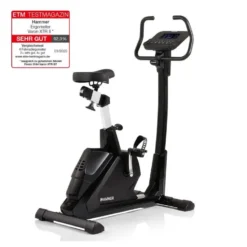 Vélo d'appartement professionnel Varon XTR II Hammer avec 41 niveaux de résistance et roue d'inertie de 8 kg