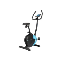 Vélo d'appartement à résistance électromagnétique avec roue porteuse de 9 kg