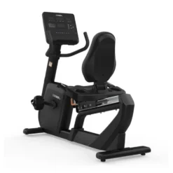 Vélo d'appartement semi-allongé autogénéré RB1100 Titanium Strength de qualité PRO avec grand écran connecté - 40 niveaux
