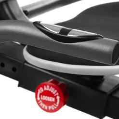 Vélo d'appartement semi-allongé SPECUS disposant des technologies OPTIMIZED POWER et AUTOSLOW