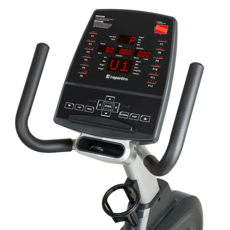 Vélo d'appartement semi allongé avec cadre robuste avec programmes d'entraînement multiples - Entrée USB
