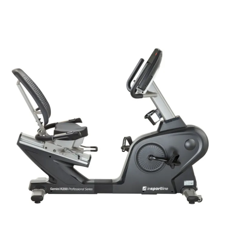 Vélo d'appartement semi allongé avec cadre robuste avec programmes d'entraînement multiples - Entrée USB