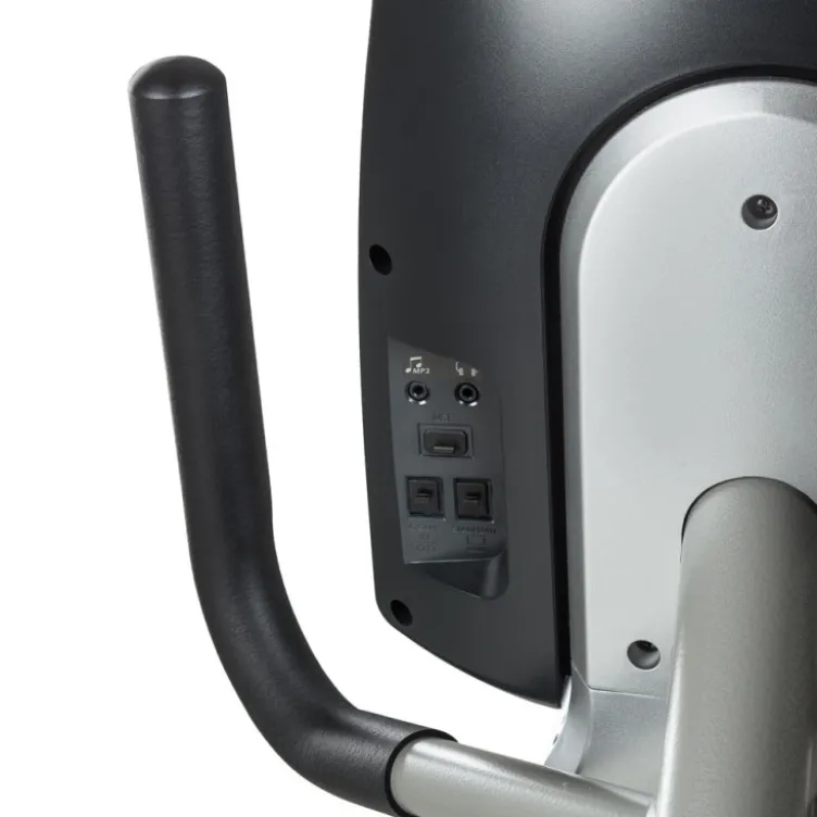 Vélo d'appartement semi allongé avec cadre robuste avec programmes d'entraînement multiples - Entrée USB