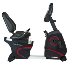 Vélo d'appartement Semi-professionnel avec alimentation indépendante - Écran LED - RB 8000