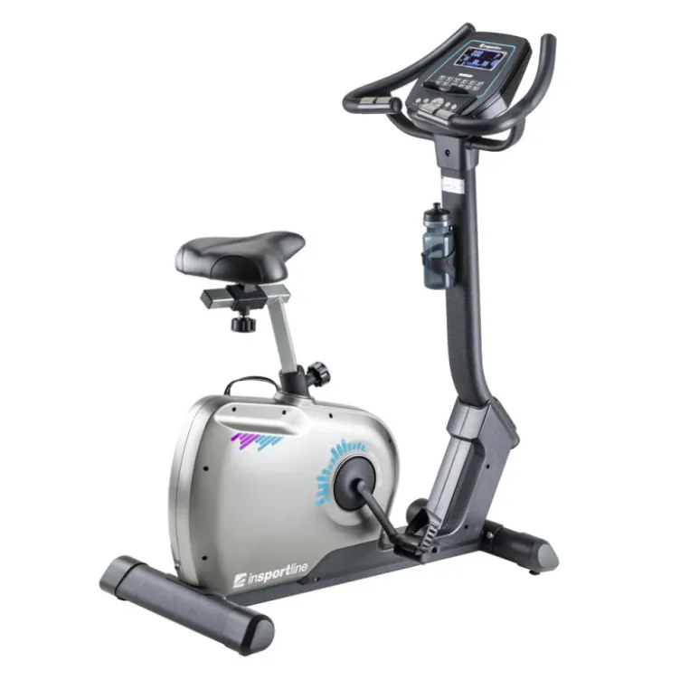 Vélo d'appartement Valdosa avec siège multi réglable et système de résistance électronique - Volant d'inertie de 9 kg