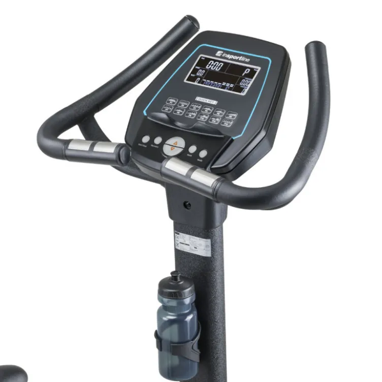Vélo d'appartement Valdosa avec siège multi réglable et système de résistance électronique - Volant d'inertie de 9 kg