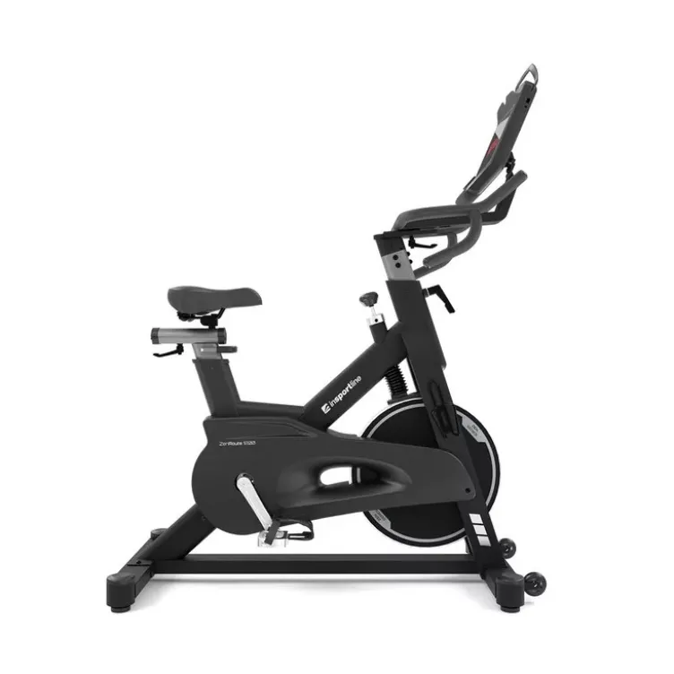 Vélo d'appartement ZenRoute 1200 avec 32 niveaux pour home gym - Volant d'inertie de 22 kg pour du cardio intense
