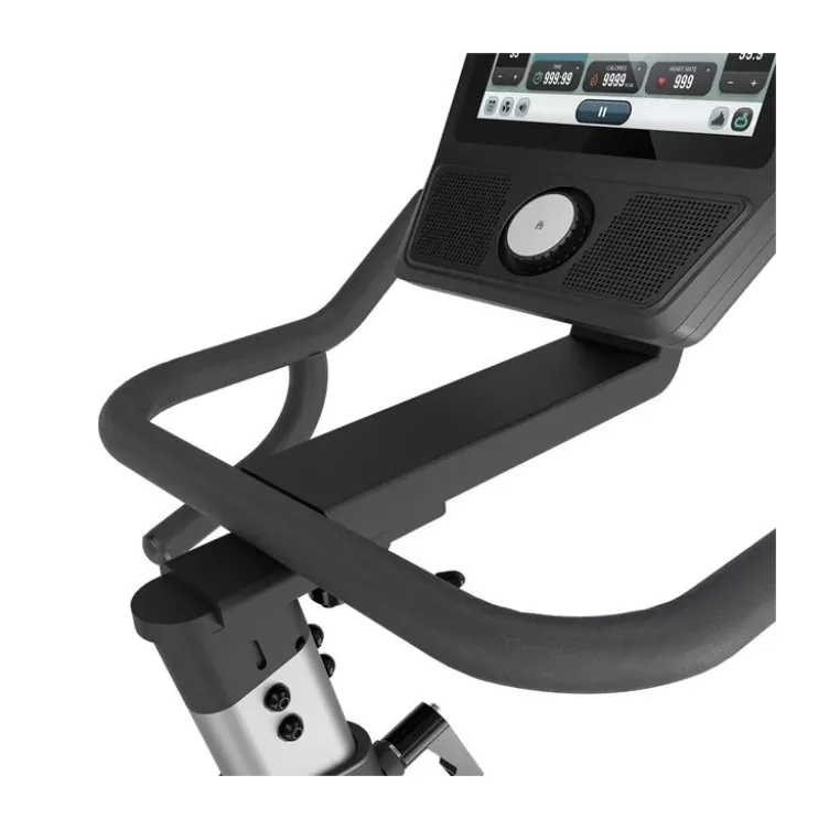 Vélo d'appartement ZenRoute 1200 avec 32 niveaux pour home gym - Volant d'inertie de 22 kg pour du cardio intense