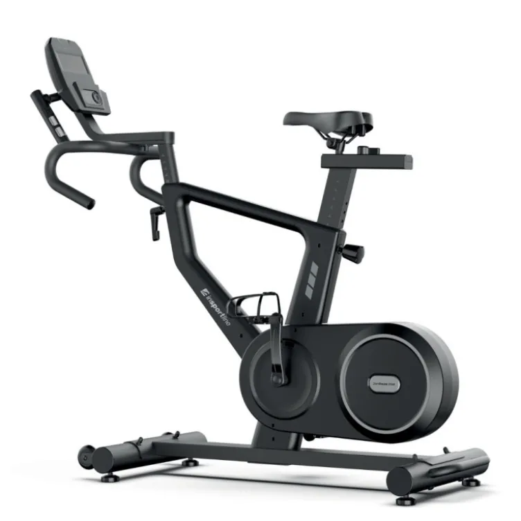 Vélo d'appartement ZenRoute 250 avec 32 niveaux de résistance puis siège et guidon réglable - Homegym