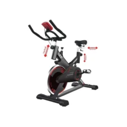 Vélo de biking home-gym avec écran d'affichage LCD