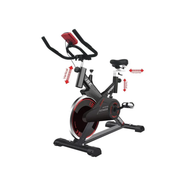 Vélo de biking home-gym avec écran d'affichage LCD