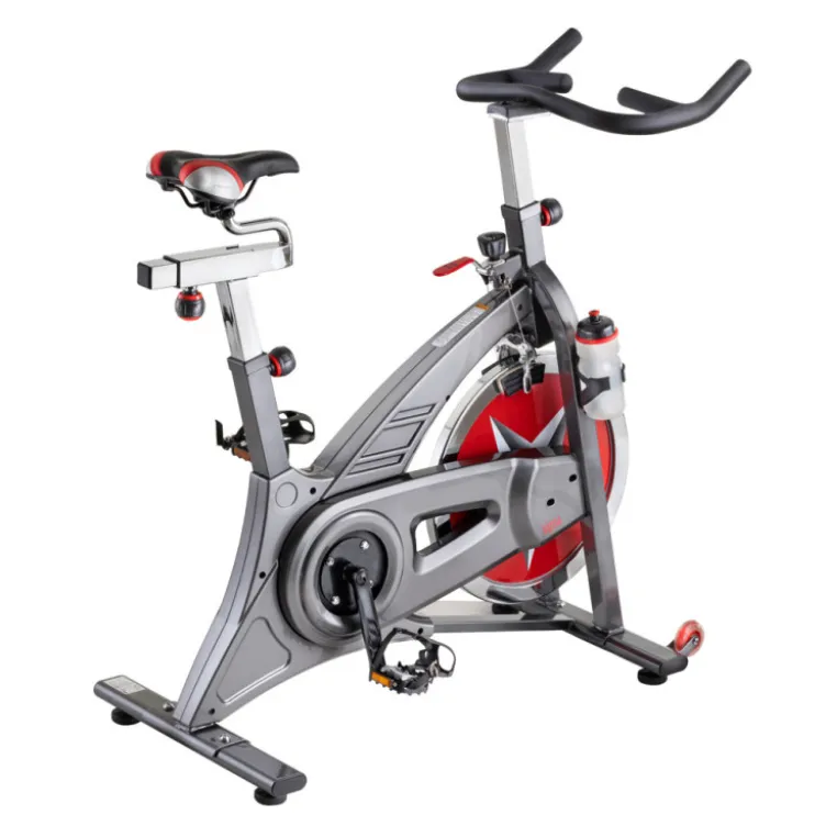 Vélo de biking indoor à résistance manuelle roue inertie 18 kg