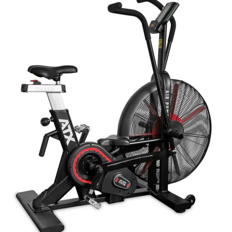Vélo de cardio Air Bike électrique avec écran LCD de qualité premium - ATX Air Bike Power pour cross-training