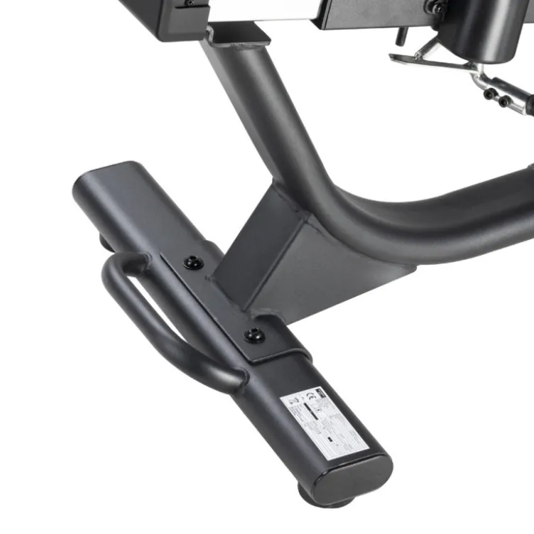 Vélo de cardio Delavan RMB semi-allongé pour sessions cardio avec programmes d'entraînement multiple - Calcul IMC