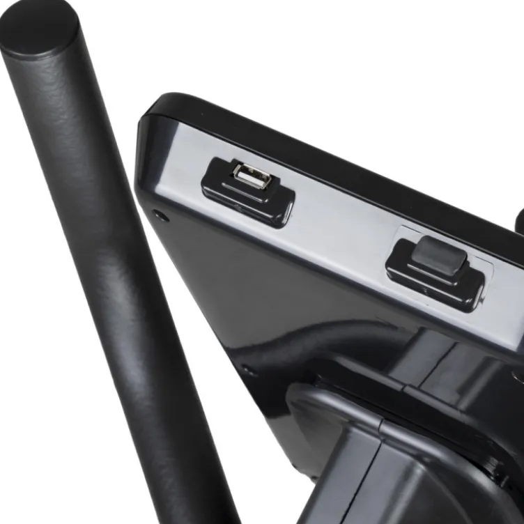 Vélo de cardio semi-allongé Omahan RMB avec programmes d'entraînement multiples - Récepteur de ceinture pectorale