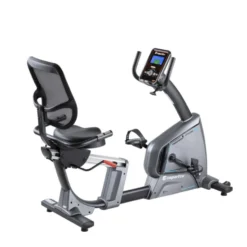 Vélo de cardio semi-allongé Omahan RMB avec programmes d'entraînement multiples - Récepteur de ceinture pectorale