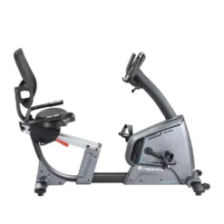 Vélo de cardio semi-allongé Omahan RMB avec programmes d'entraînement multiples - Récepteur de ceinture pectorale