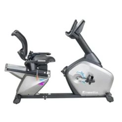 Vélo de cardio semi allongé pour séance de sport intense - Selle ultra confortable et multi réglable