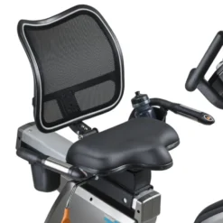 Vélo de cardio semi allongé pour séance de sport intense - Selle ultra confortable et multi réglable