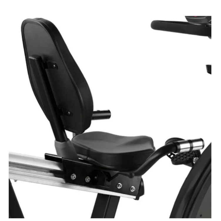 Vélo de cardio semi-allongé RB900 Titanium Strength Performance Séries avec écran LCD - 24 niveaux d'intensité