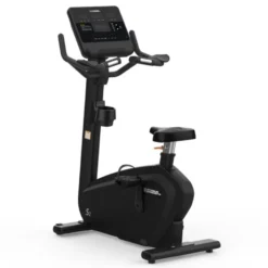 Vélo de cardio-training Titanium Strength ST1100 de qualité professionnelle avec écran LED XXL - Roue d'inertie 14 kg