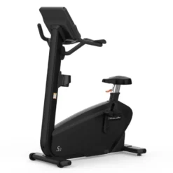 Vélo de cardio-training Titanium Strength ST1100 de qualité professionnelle avec écran LED XXL - Roue d'inertie 14 kg
