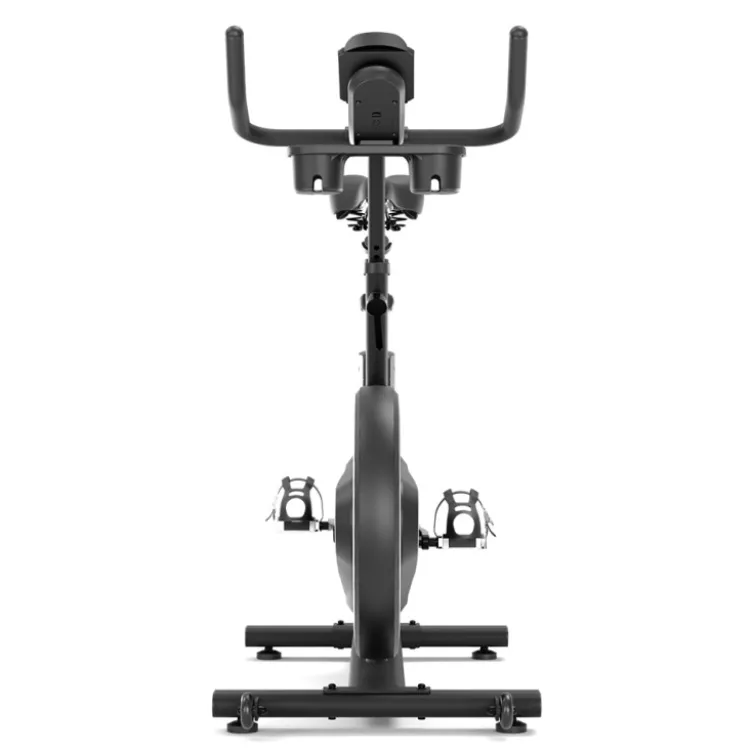 Vélo de cardio ZenRoute 100 avec capteur de fréquence cardiaque optique et écran LCD - Volant d'inertie 6 kg